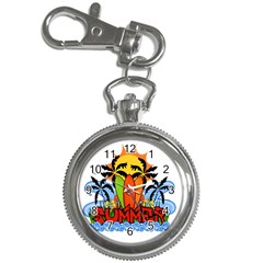 Tropical Summer Key Chain Watches by Valentinaart