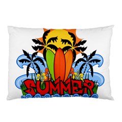 Tropical Summer Pillow Case by Valentinaart