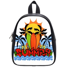 Tropical Summer School Bags (small)  by Valentinaart