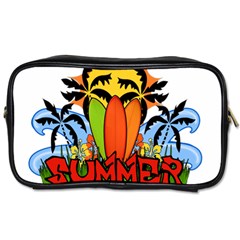 Tropical Summer Toiletries Bags by Valentinaart