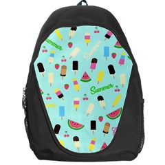 Summer Pattern Backpack Bag by Valentinaart