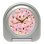 Summer pattern Travel Alarm Clocks Front