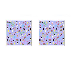 Summer Pattern Cufflinks (square) by Valentinaart