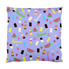 Summer Pattern Standard Cushion Case (one Side) by Valentinaart