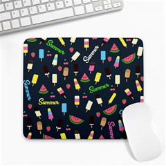 Summer Pattern Large Mousepads by Valentinaart