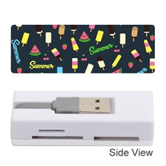 Summer Pattern Memory Card Reader (stick)  by Valentinaart