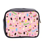 Summer pattern Mini Toiletries Bag 2-Side Back