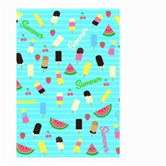 Summer Pattern Small Garden Flag (two Sides) by Valentinaart