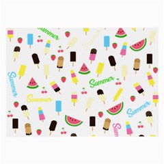 Summer pattern Large Glasses Cloth (2-Side)