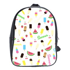 Summer pattern School Bags(Large) 