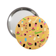 Summer Pattern 2 25  Handbag Mirrors