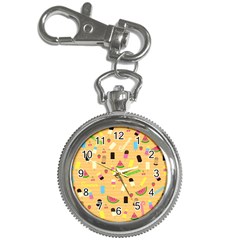 Summer Pattern Key Chain Watches by Valentinaart