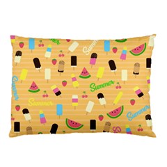 Summer Pattern Pillow Case by Valentinaart