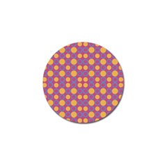 Colorful Geometric Polka Print Golf Ball Marker by dflcprints