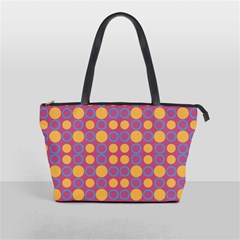 Colorful Geometric Polka Print Shoulder Handbags