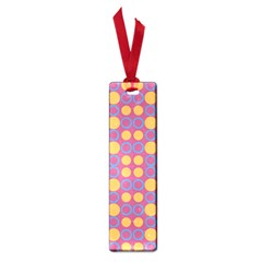 Colorful Geometric Polka Print Small Book Marks by dflcprints