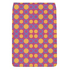 Colorful Geometric Polka Print Flap Covers (s)  by dflcprints