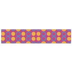 Colorful Geometric Polka Print Flano Scarf (small) 