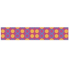 Colorful Geometric Polka Print Flano Scarf (large)  by dflcprints