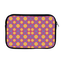 Colorful Geometric Polka Print Apple Macbook Pro 17  Zipper Case by dflcprints