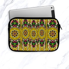 Rainbow And Stars Coming Down In Calm  Peace Apple Ipad Mini Zipper Cases by pepitasart