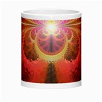 Liquid Sunset, A Beautiful Fractal Burst Of Fiery Colors Morph Mugs Center