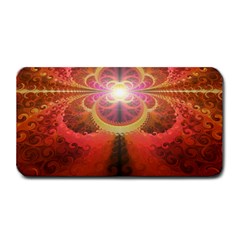 Liquid Sunset, A Beautiful Fractal Burst Of Fiery Colors Medium Bar Mats