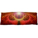 Liquid Sunset, A Beautiful Fractal Burst Of Fiery Colors Body Pillow Case Dakimakura (Two Sides) Front