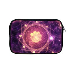 A Gold And Royal Purple Fractal Map Of The Stars Apple Macbook Pro 13  Zipper Case