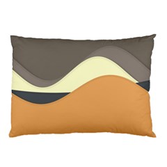 Wave Chevron Waves Material Pillow Case (two Sides) by Mariart