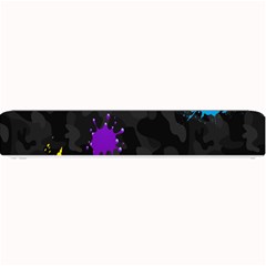 Black Camo Shot Spot Paint Small Bar Mats by Mariart