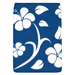 Blue Hawaiian Flower Floral Flap Covers (l)  by Mariart