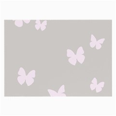 Butterfly Silhouette Organic Prints Linen Metallic Synthetic Wall Pink Large Glasses Cloth by Mariart