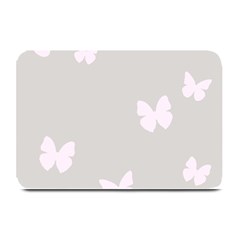 Butterfly Silhouette Organic Prints Linen Metallic Synthetic Wall Pink Plate Mats