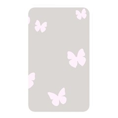 Butterfly Silhouette Organic Prints Linen Metallic Synthetic Wall Pink Memory Card Reader