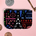 7 Wonders World Mini Coin Purses Front