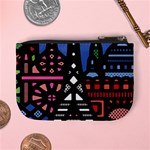 7 Wonders World Mini Coin Purses Back