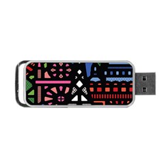 7 Wonders World Portable Usb Flash (one Side) by Mariart