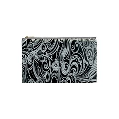 Black White Shape Cosmetic Bag (small) 