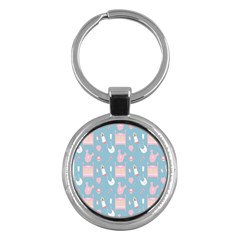 Baby Girl Accessories Pattern Pacifier Key Chains (round) 