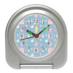 Baby Girl Accessories Pattern Pacifier Travel Alarm Clocks