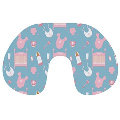 Baby Girl Accessories Pattern Pacifier Travel Neck Pillows by Mariart