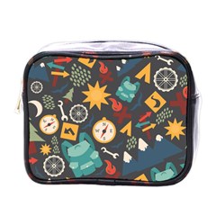 Compass Cypress Chair Arrow Wheel Star Mountain Mini Toiletries Bags by Mariart