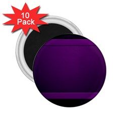 Board Purple Line 2 25  Magnets (10 Pack)  by Mariart