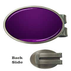 Board Purple Line Money Clips (oval)  by Mariart