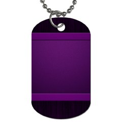 Board Purple Line Dog Tag (one Side) by Mariart