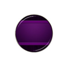 Board Purple Line Hat Clip Ball Marker by Mariart