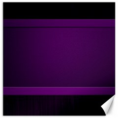 Board Purple Line Canvas 16  X 16  