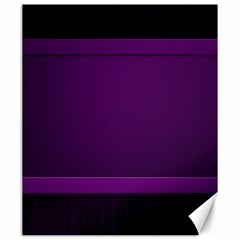 Board Purple Line Canvas 20  X 24   by Mariart