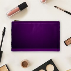 Board Purple Line Cosmetic Bag (medium)  by Mariart